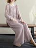 Ladies Large Size Spring Cotton Linen Set Casual Embroidered Top Faionable Two Piece Suit Mom Sle Chinese National Trend
