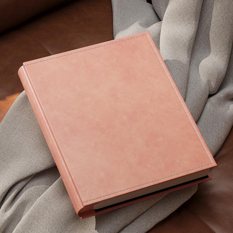 6-Inch Vertical Leather Photo Album: Large Capacity Family & Baby Keepsake Book for Mobile Phone Photos