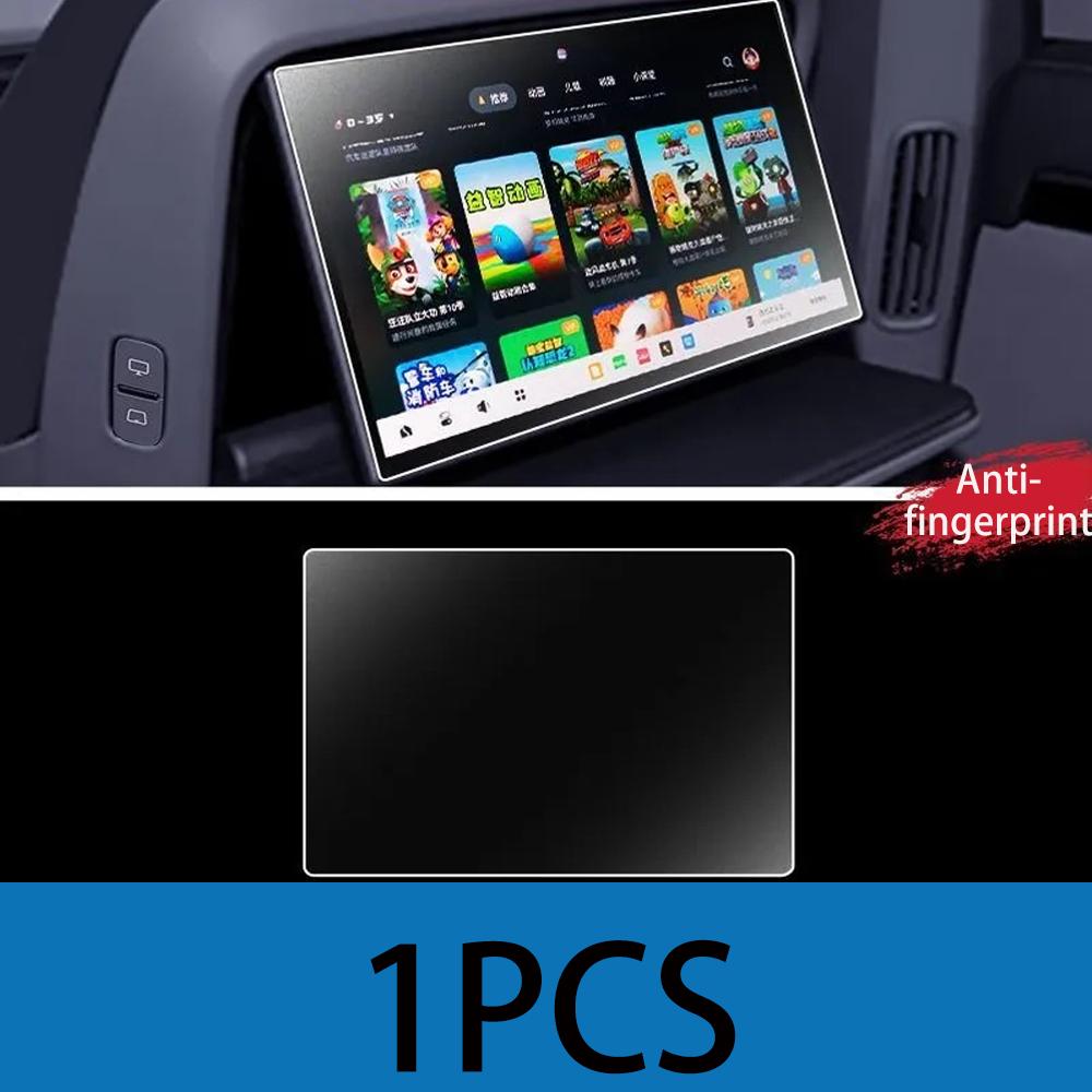 For Zeekr 7X 2024 2025 2026 Car Trument Navigation Rear TV Entertainment Armrest Protect Tempered Film Interior Accessories