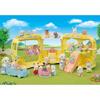 EPOCH Sylvanian Families Playground Bus Toy S-70 ST Mark Certified for Ages 3 and Up Dollhouse Accessory