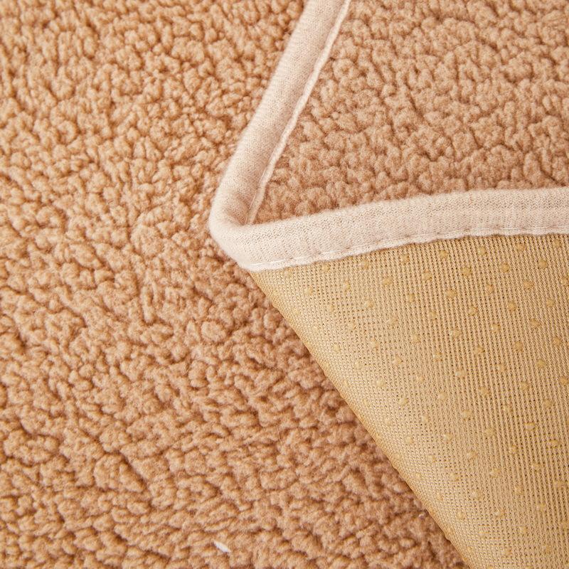 Cartoon Lamb Wool Sofa Cushion  Autumn And Winter New Thickened Seat Cushion High-End Non-Slip Sofa Cover Cover Cloth