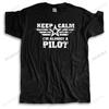 Summer Fashion Tee Shirt Keep Calm I Am Almost A Pilot TShirt Funny Gift For Pilot Letter Printed Mens Tshirt Euro Size TOPS