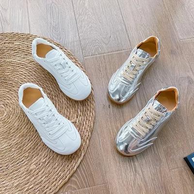 2024 Baskets pour Femmes Respirantes Running Décontractées Chaussures de Sport Baskets Vulcanisées Chaussures à Plateforme pour Femmes Chaussure Blanche de Sport