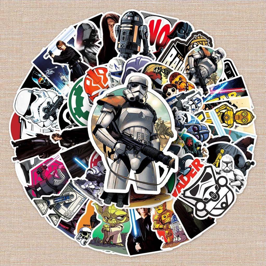 Star Wars Doodle Stickers - Kawaii Graffiti Decals
