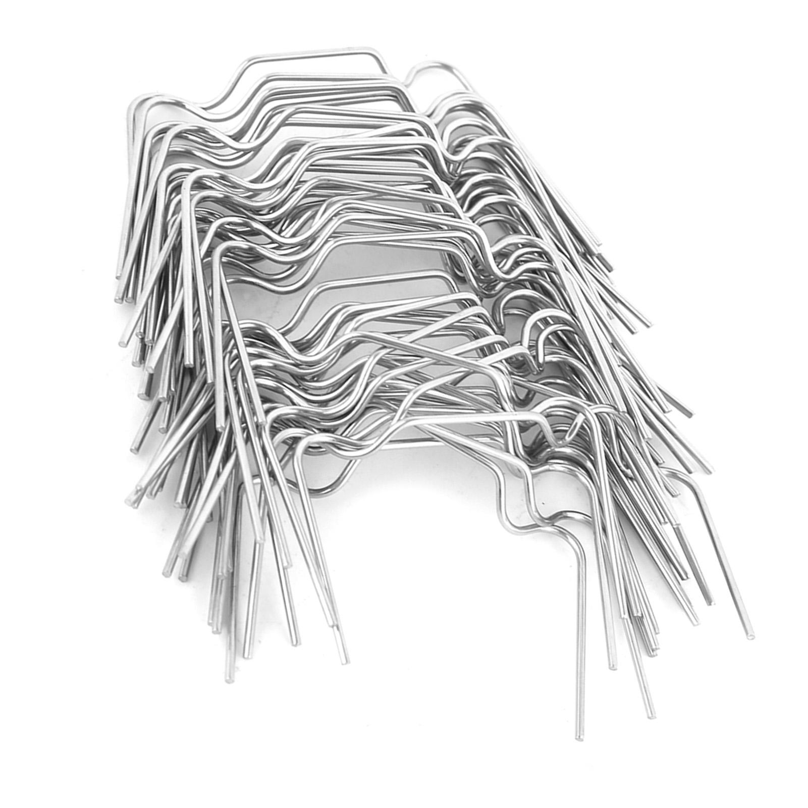 

50pcs Thick Greenhouse Glazing Clips Tool W Spring Buckle Equipment