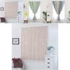Stylish Gauze Self-adhesive Curtains For Non-perforated Window Coverings