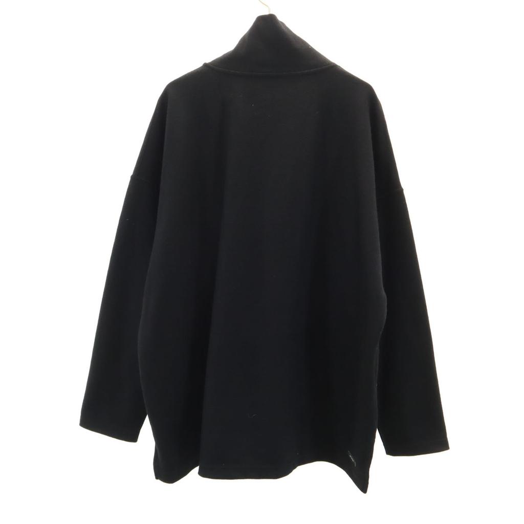 SOPHNET. Made In Japan Long Sleeve Half Zip Cut M Black Men's Used