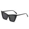 Trendy Versatile Sunglasses Designer Luxury Cat Eye Fashion Large Frame Sunglasses for Women Sunscreen UV Protection Sun Glasses