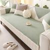 Sofa Cushion Light French Cream Wind Universal In All Seasons  New Autumn And Winter Sofa Cover Leather Non-Slip Seat Cushion
