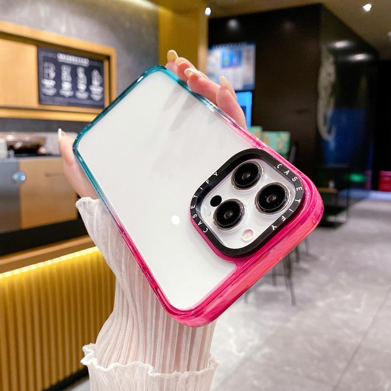 Bulk Purchasing For iPhone 15 Pro Case Anti-Scratch PC+TPU+TPE Clear Back Cover