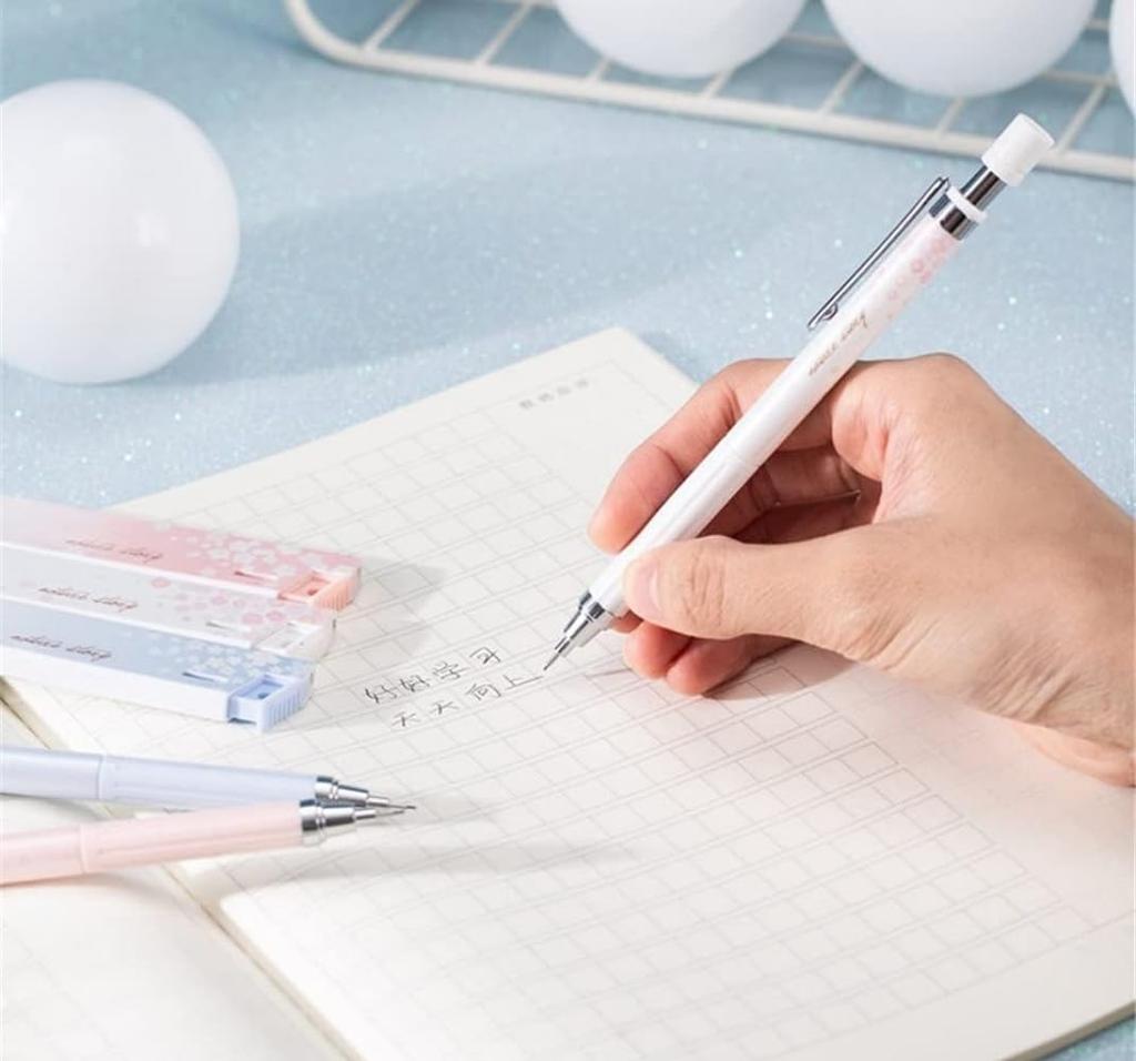 Sakura Mechanical Pencils Sakura Mechanical Pencils 3 Easy To Write Mechanical Pencils for Junior High School HB Pencil Lead 3 Pack for Writing