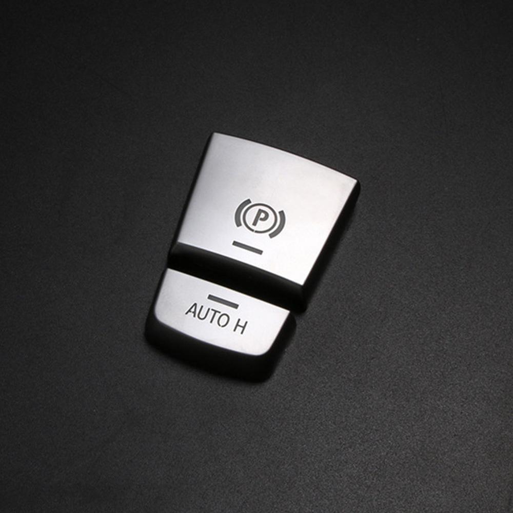 

Parking Brake Switch P Button Cover Stickers For BMW F10 F07 F01 F25 F26 F11 F06 F15 F16 X3 X4 X5 X6 срібний