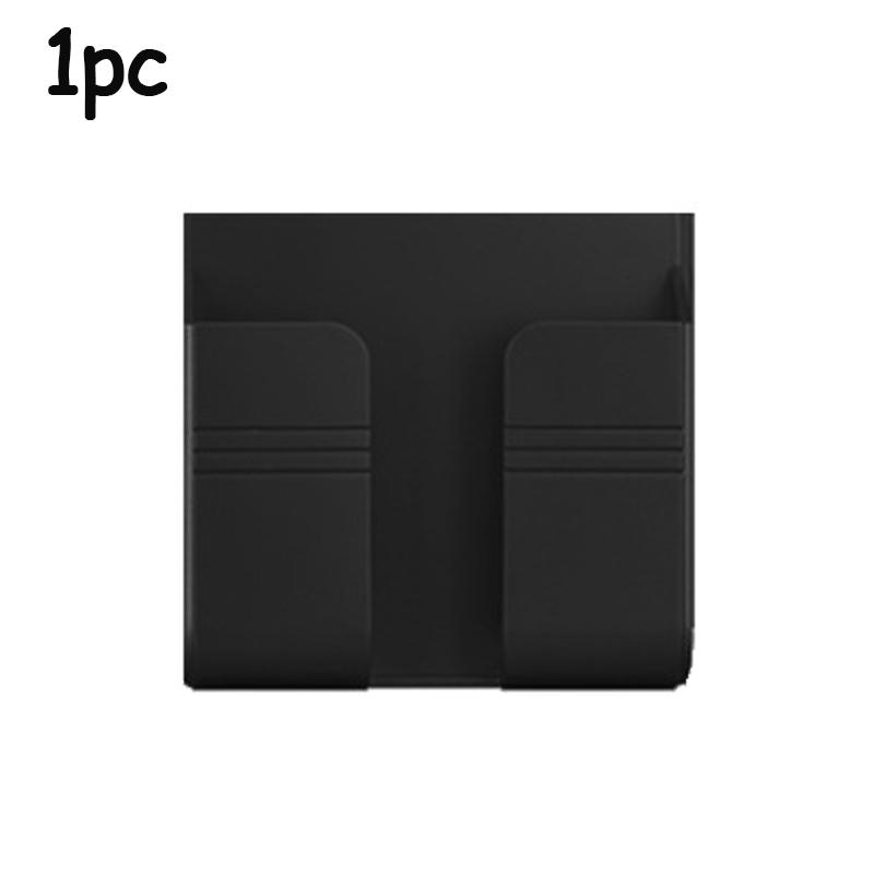 1/2/4PCS Wall Mounted Cell Phone Holder Wall Sticker Shelf Cell Phone Charging Place Holder Wall Bedside Sticky Lazy Organizer