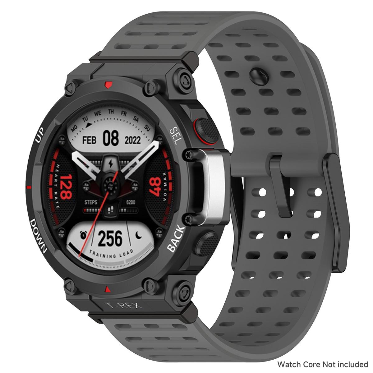 

Breathable Silicone strap for Huami watch Amazfit T-Rex 3 T-Rex2 sport band for Amazfit T-Rex pro/ultra martwatch Bracelet for t-rex 2