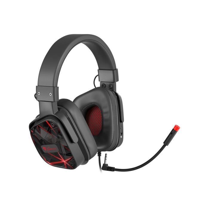Casque - NATEC - Argon 570 - Pleine taille - Filaire - Jack 3,5mm