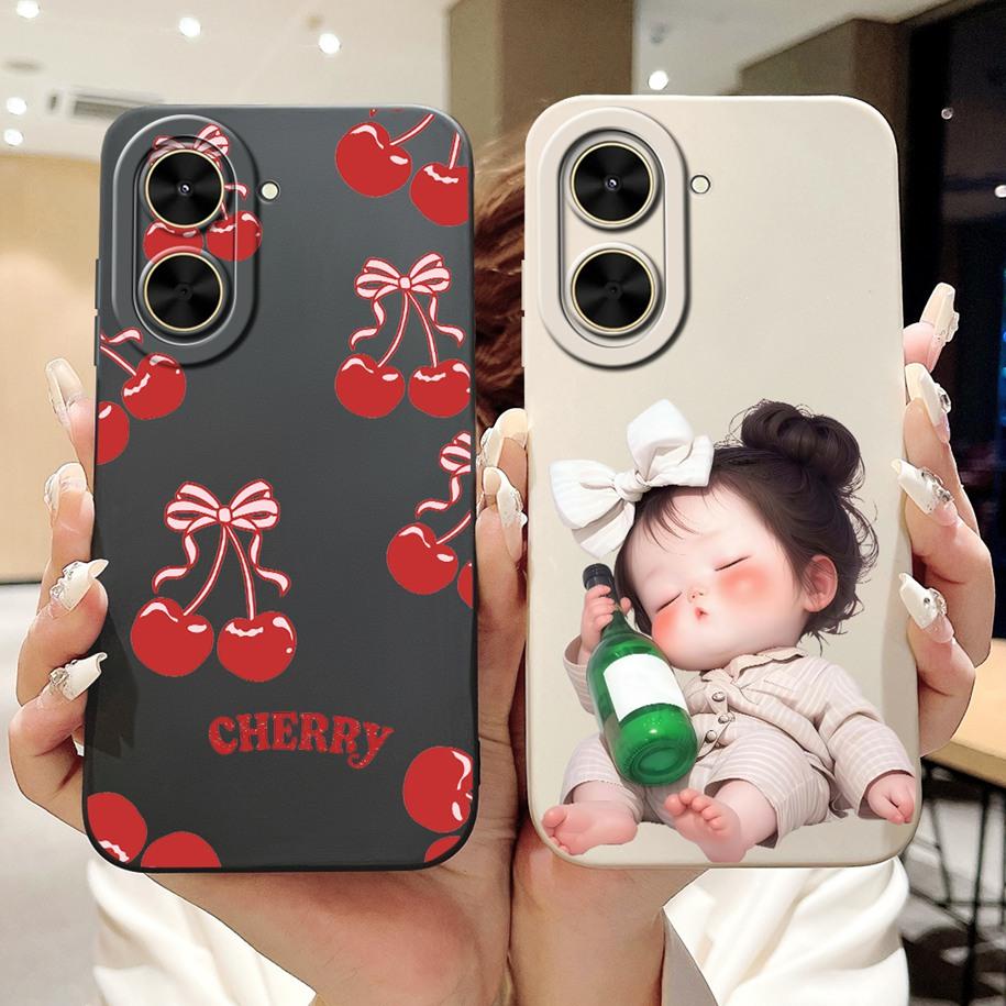 New Case For Xiaomi Poco C71 Cover Redmi A5 4G Phone Cases Fashion Flower Cartoon Soft TPU Fundas For Xiaomi Redmi A5 NFC Bumper