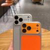 Glitter Camera Film Protector Case for For Iphone 1 16 17 Pro Max 14 17Pro Large Window Frosted Ultra Slim Shockproof Cover