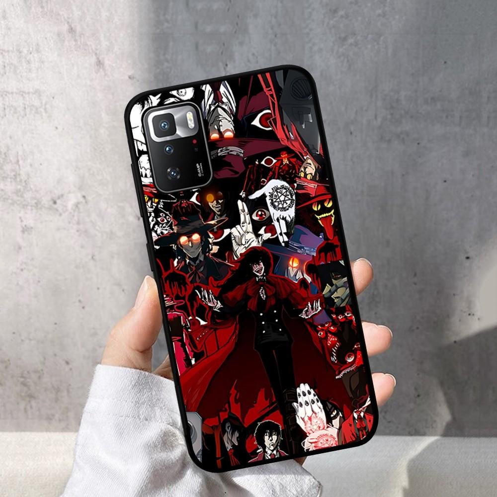 

Alucard Hellsing Anime Phone Case For Redmi Note 4 X 5 A 6 7 8 T 9 9S 10 11 11S 11Epro Poco M3 Pro Redmi Note 8