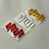2pcs For Suzuki Stickers GSXR1000 GSR600 GSXS1000 Accessories 3D Tank Decal Logo Emblem Gold Silver Black Red Motorcycle Sticker