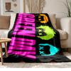 Green Day Weiches und bequemes Flanell Geeignet für Sofas Wohnzimmer Outdoor-Camping Reisen und auch ein tolles Jubiläumsgeschenk