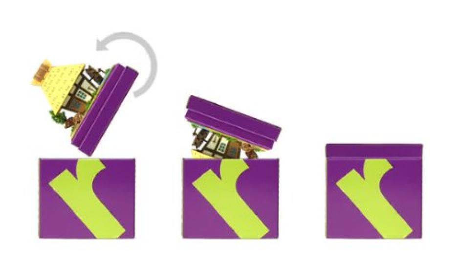 Sankei Miniature Art Mini Farmhouse and Waterwheel MP05-09