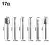 6pc High Speed Steel Rotary Burr Set Woodworking Small Rotary File Burrs for Metal Engraving Grinding and Polishing Tools with 3 17mm Shank