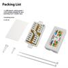 1Pcs Inline Punchdown Krone Coupler Joiner For Cat6/Cat5E Ethernet Network Cables Rj45 Desktop Information Box Junction Box