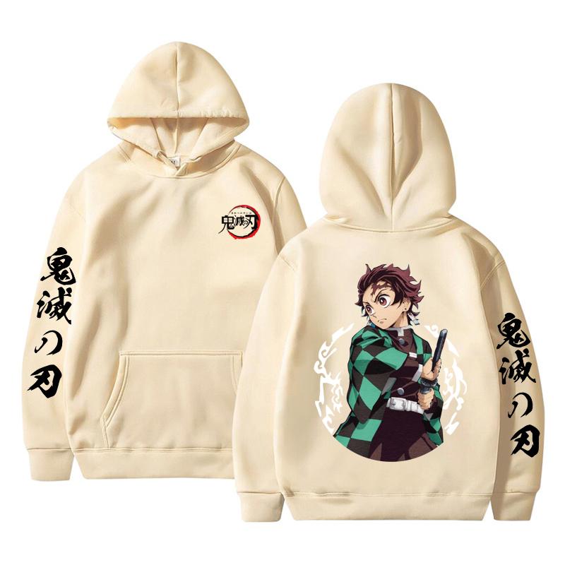 Japanese Animation New Hoodie Men Women Sweatshirts Pullover Street Wear Spring Autumn Winter Clothing Plushed Brand Sweater