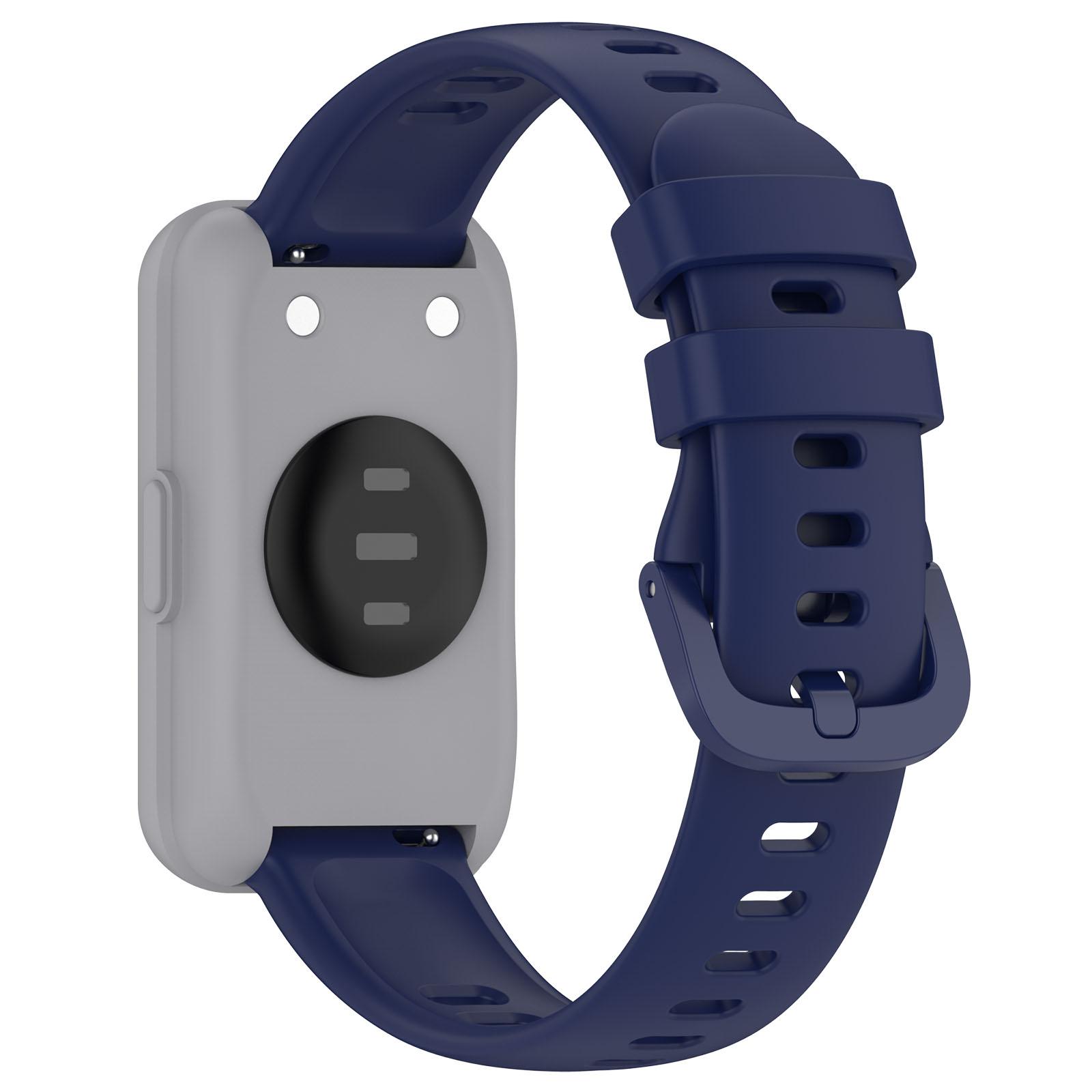 

For Keep B5 Silicone Watch Band Adjustable Wristband Replacement Strap Midnight Blue