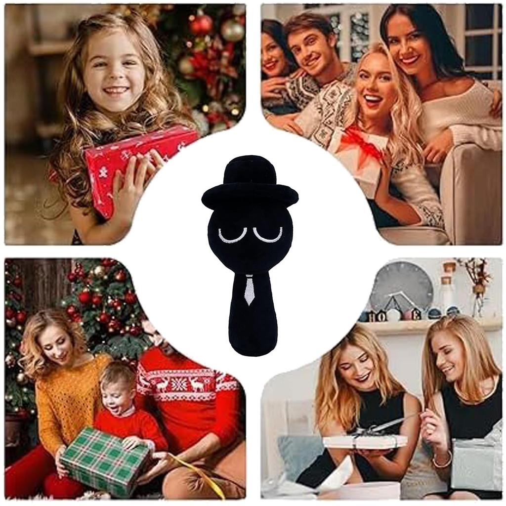 Sprunki Plush Doll, Yanaby Plush Toy, Sprunki Plush Character Toy, Rhythm Box Doll, Horror Game Plush Toy, Cosplay Accessory, Soft Stuffed Animal