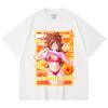 230 Gsm 100% Cotton Dragon Ball V25 Android 21 Waifu Print Unisex Heavy Cotton T Shirt