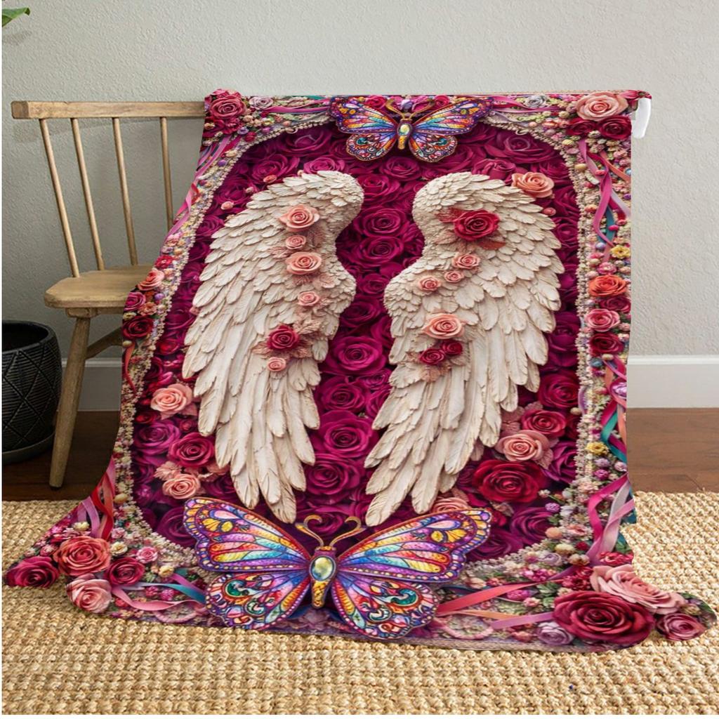 Magical Unicorn Fantasy Throw Soft Comfortable All Seasons Blanket Perfect Gift Couch Office Nap Outdoor Travel Blanket