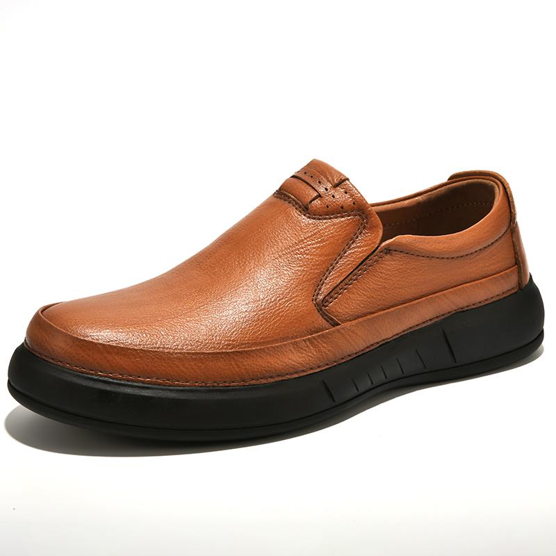 

Golden Sapling Man Loafers Casual Business Men s Shoes Comfortable Platform Flats Leisure Slip on Footwear Dress Party Loafers 38
