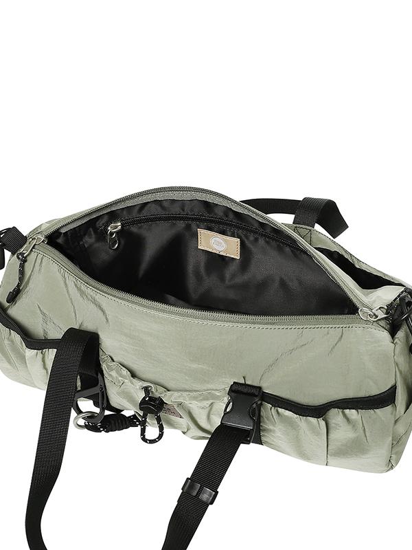 Bibissieoseu Utility Cylinder Bag_Ash Khaki