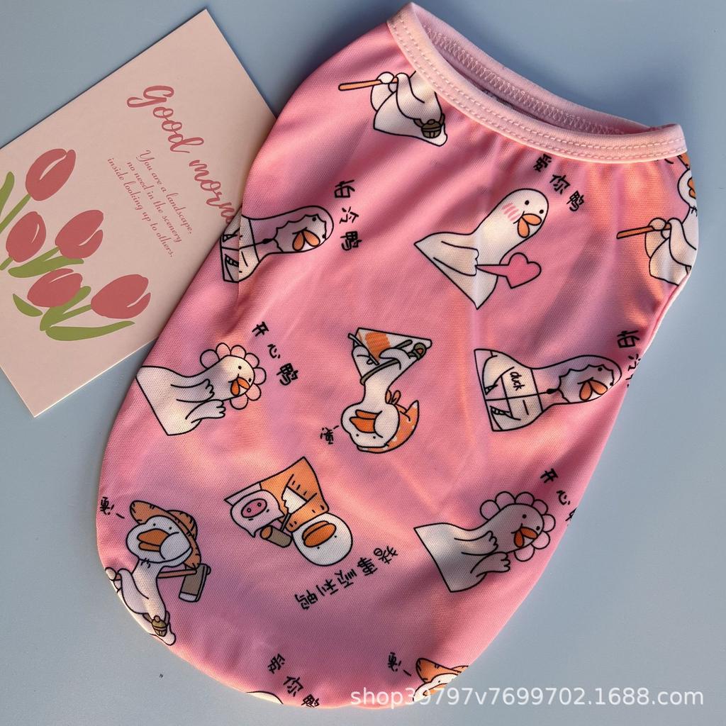 Spring, Summer and Autumn New Dog Vest Small and Medium Dog Teddy VIP Pet Clothing Factory