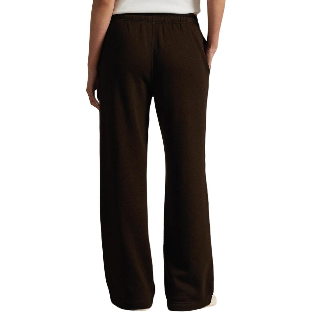 Polo Ralph Lauren Solid Color Fleece Drawstring Wide Leg Sports Casual Pants Women bottoms 211977959-005