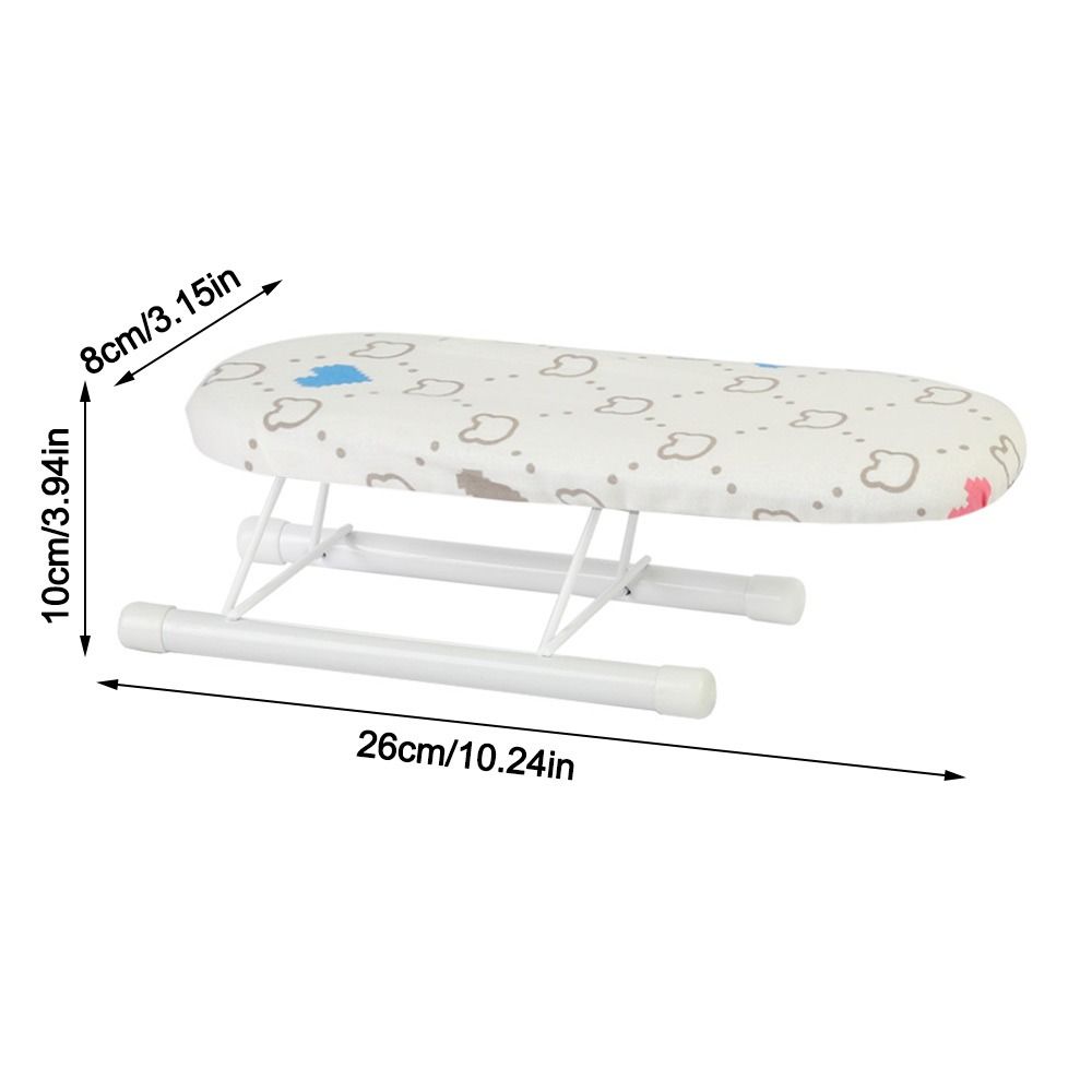 Lightweight Mini Ironing Board Foldable Desktop Ironing Stand  Ironing Board Accessories
