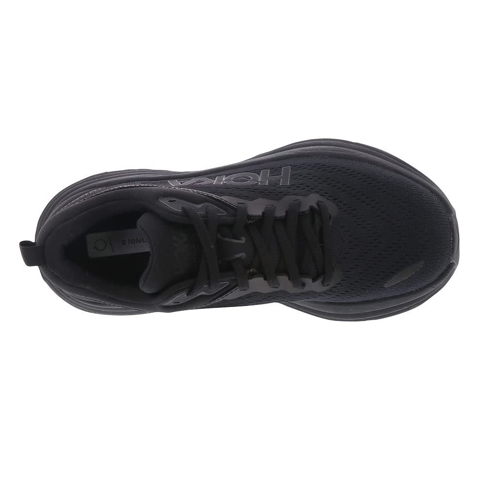 Track Running Shoes Bondi 8 Ladies Black X Black [HOKA] & Field/Running 23.0