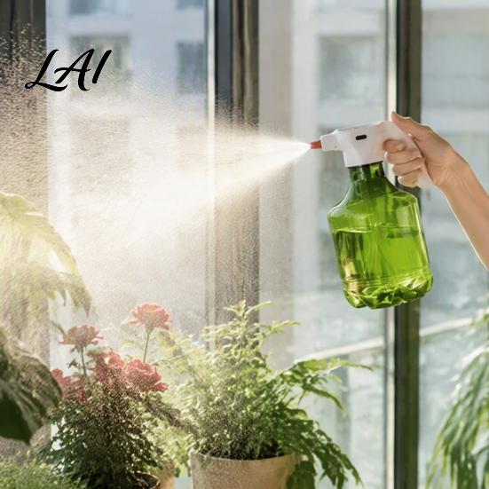 Cleaning Spray Bottle Electric Bottle 3L Plant Mister with Spraying Rod USB Indoor Outdoor Garden Rechargeable Automatic Water Sprayer for