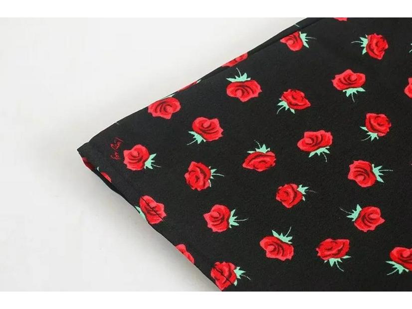 2022 Summer Print Sling Backless Mini Dress - Elastic Fit