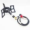 1.5FT High Pressure Propane Regulator and Hose 0-20 PSI Adjustable Grill Connector for Burner Turkey Fryer Forge Smoker Cooker
