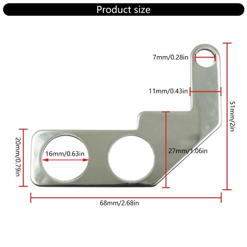 Headlamp Spotlight Button Switch Bracket Motorbike Modification Accessories Universal 22mm Handlebar Mounted Bracket