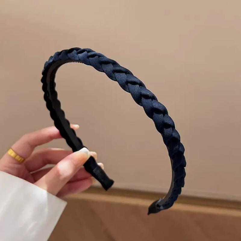 

AISHG Тканевая повязка на голову Плотная Тонкая повязка на голову Двойная Богемная Противоскользящая повязка Ширина Ободок Обруч Девушка Аксессуары для волос