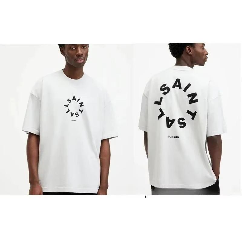 100 Cotton Mens and Womens Tshirt Mens Shortsleeved Couples Casual Loose Fashion Trend Loose Blazer Tshirt Trend Brand