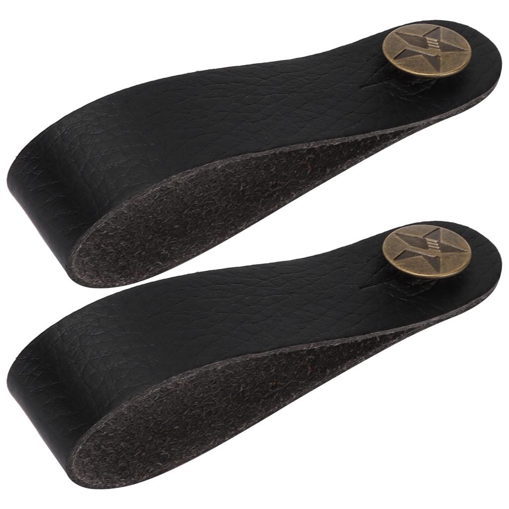 2 шт. Пуговица для ремня грифа гитары, струна, ПУ кожа, крепление к головке грифа для акустической, электрогитары, укулеле