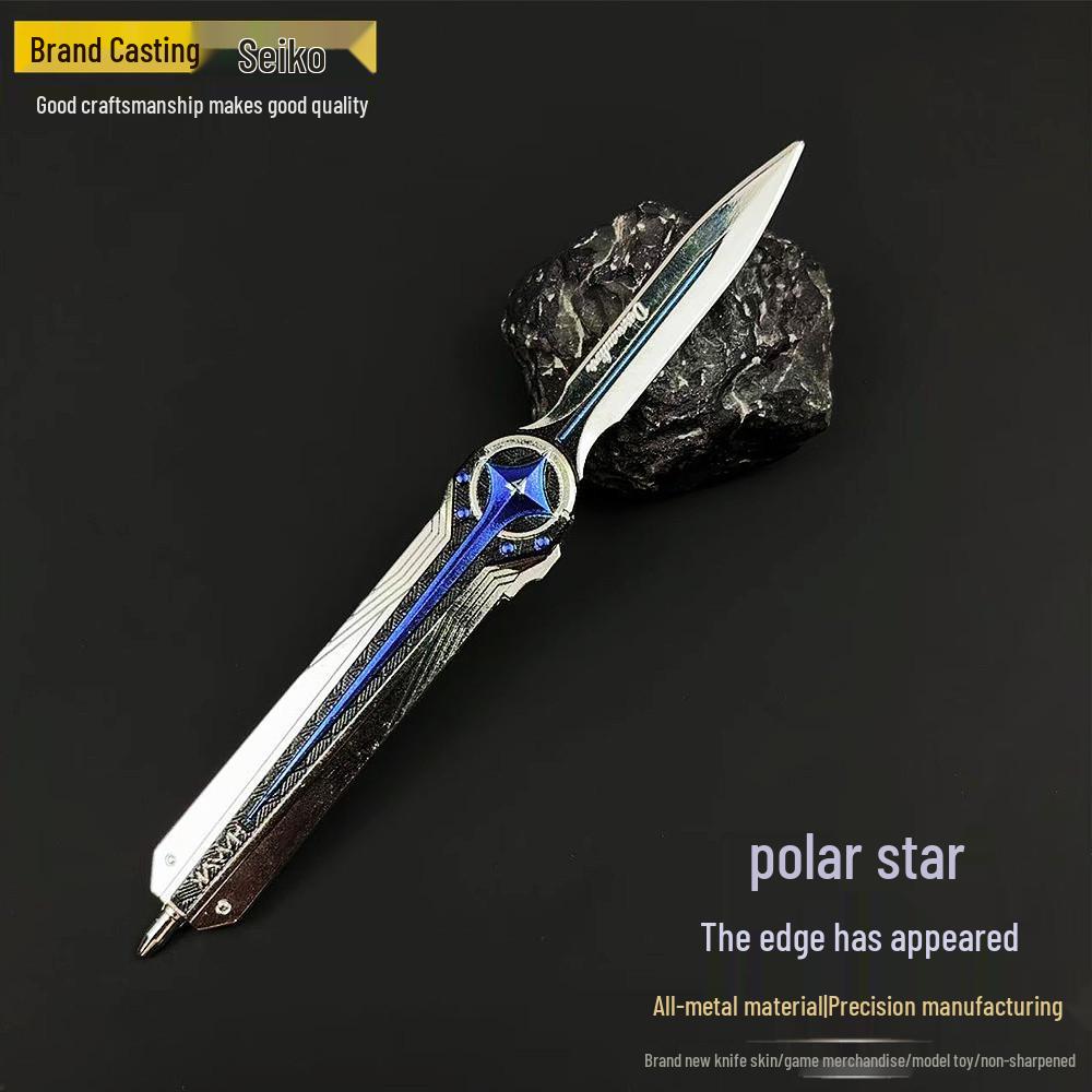 

Фигурка ножа из сплава металла Delta Polaris - Миниатюрная игрушка-реплика из игры