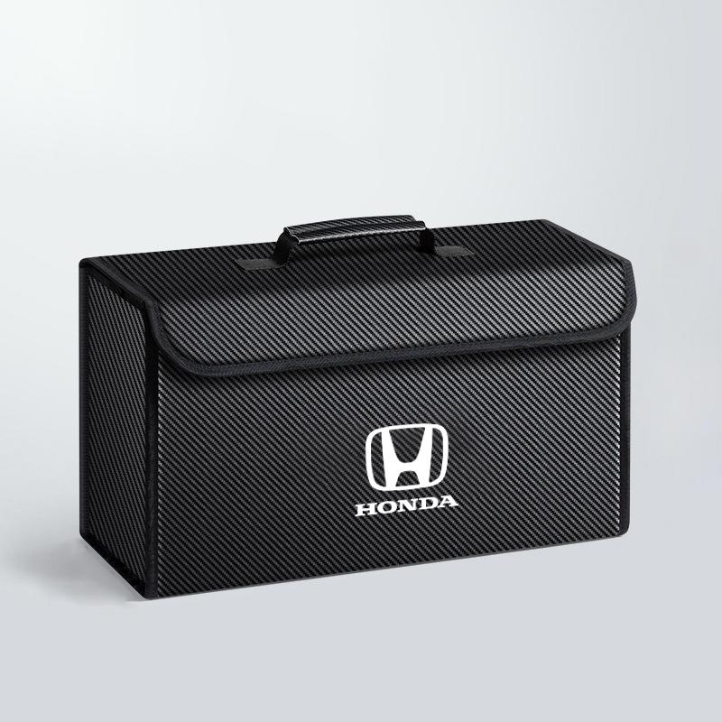 

1PC Car Trunk Collapsible Tidying Stowing Box Bag For Honda Jazz Fit Avancier Crv Accord Pilot City Prelude Mugen Power XR-V