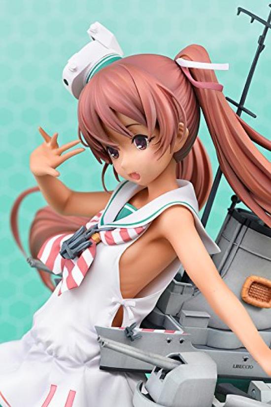 Kantai Collection Libeccio Scale Complete Figure Through Mail Order Via Hobby Japan Monthly Magazine June July 2017 and Select -KanColle- (Regular