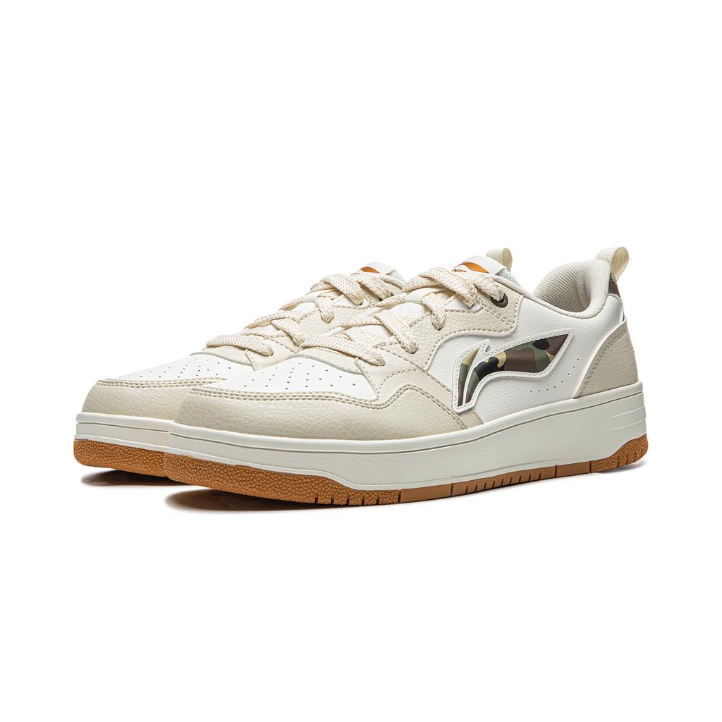 Li Ning Tianji Soft Slip Resistant, Abrasion Resistant, Lightweight, Height Increasing Low top Skateboard Shoes Men's AGCW067-6