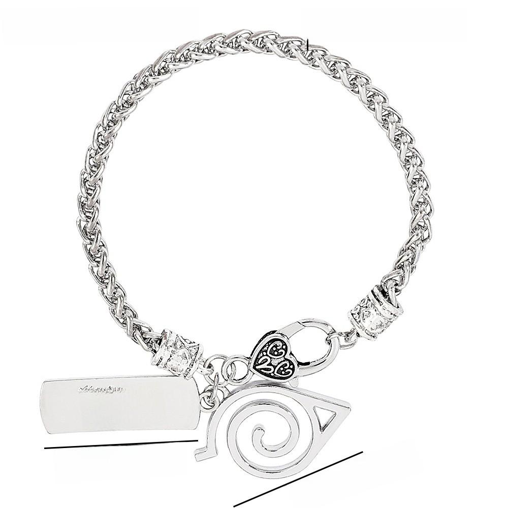 Naruto Akatsuki Symbol Legierungsarmband Für Anime-Fans Schmuck Geschenk